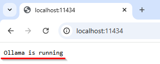 Ollama веб-сервер